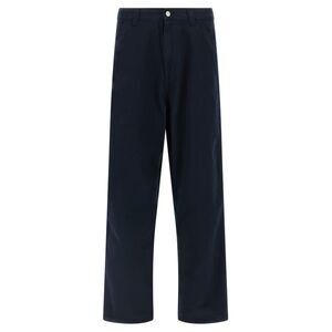 Carhartt Wip Blue Organic Cotton Casual Men's Pants